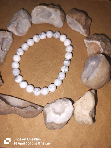 Howlite braclet
