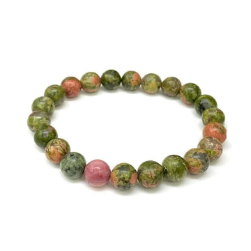 Natural Unakite Bracelet