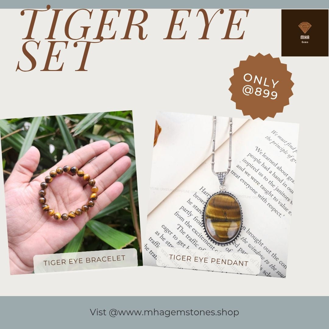 NATURAL TIGER EYE (WITH LAB TESTING REPORT)